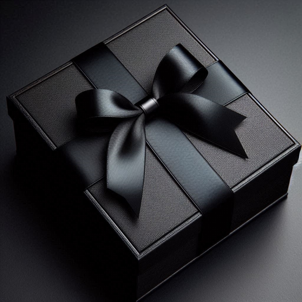 Black Gift box Black Gift box